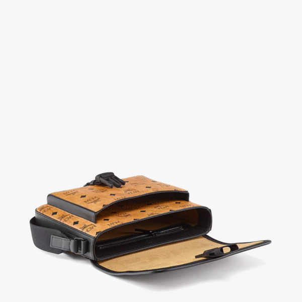 Túi MCM Klassik Messenger in Visetos 'Cognac' MMMCAKK01CO001 - Ảnh 10