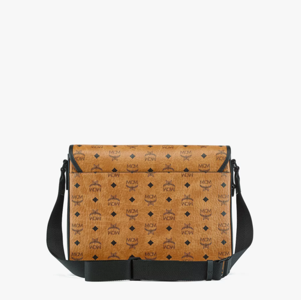 Túi MCM Klassik Messenger in Visetos 'Cognac' MMMCAKK02CO001 - Ảnh 4