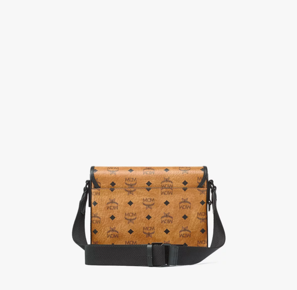 Túi MCM Klassik Messenger in Visetos 'Cognac' MMMCAKK01CO001 - Ảnh 8