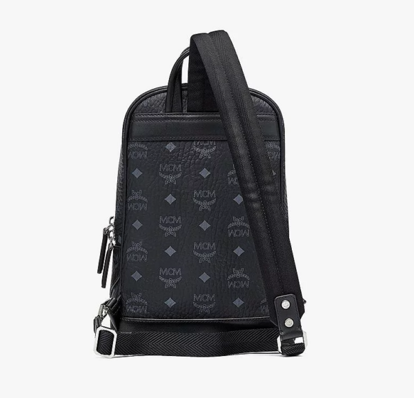 Túi MCM Klassik Sling Bag in Visetos MMLBSKC01BK001 - Ảnh 2