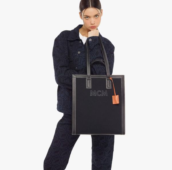 Túi MCM Klassik Tote in Napacot Canvas 'Black' MMTCAKK01BK001 - Ảnh 6