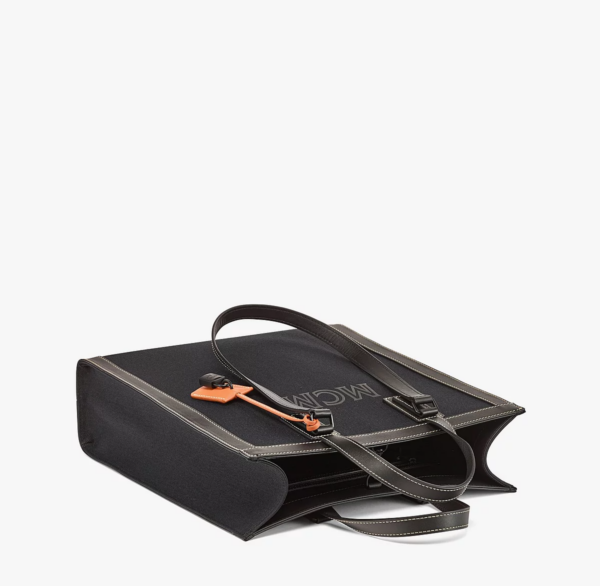 Túi MCM Klassik Tote in Napacot Canvas 'Black' MMTCAKK01BK001 - Ảnh 4