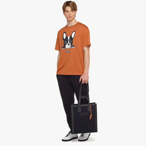 Túi MCM Klassik Tote in Napacot Canvas 'Black' MMTCAKK01BK001 - Ảnh 5