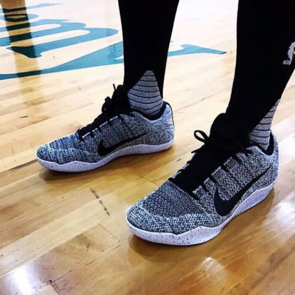 Giày Nike Kobe 11 Elite Low Oreo 822675-100 - Ảnh 2