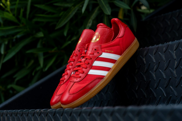 Giày Adidas Oyster Holdings x Samba OG 'Red' G26700 - Ảnh 4
