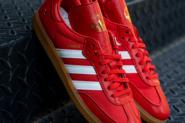 Giày Adidas Oyster Holdings x Samba OG 'Red' G26700 - Ảnh 5