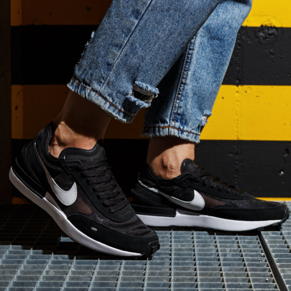 Giày Nike Waffle One 'Black' DC2533-001 - Ảnh 6