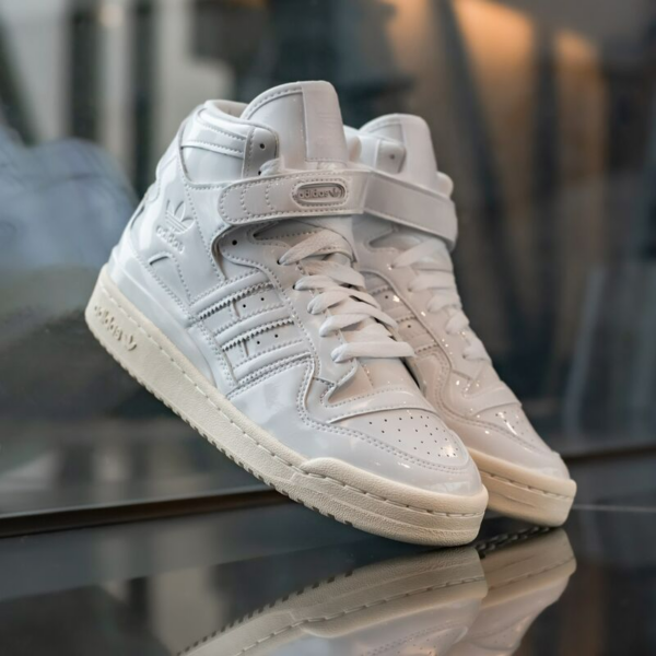 Giày Adidas Forum Mid Patent White G58066 - Ảnh 3