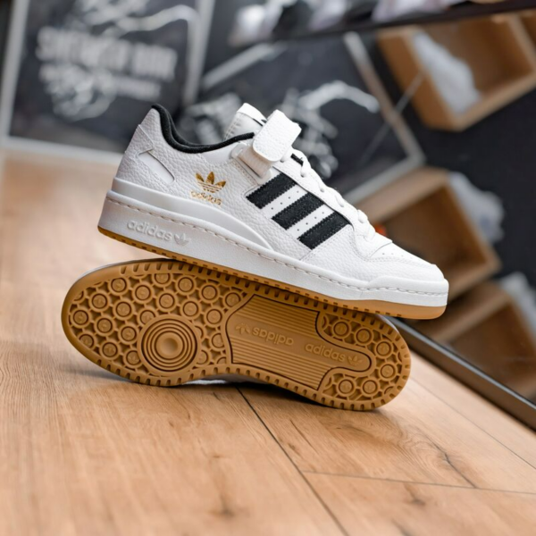 Giày Adidas Forum Low 'White Black' H01924 - Ảnh 3