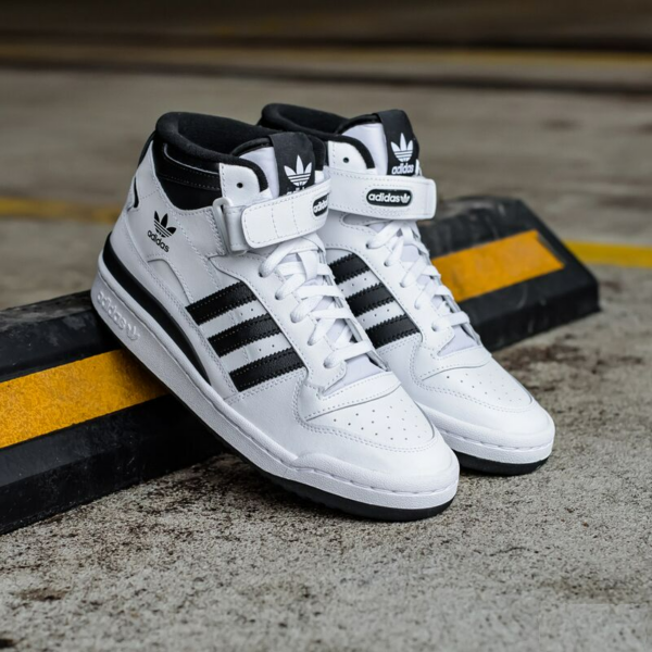Giày Adidas Forum Mid 'White Black' FY7939 - Ảnh 9