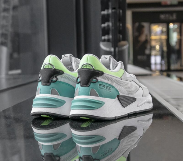 Giày Puma RS-Z Core White Harbor Mist Spectra Green 383590-03 - Ảnh 5