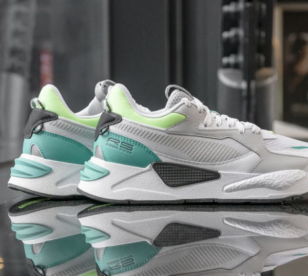 Giày Puma RS-Z Core White Harbor Mist Spectra Green 383590-03 - Ảnh 3