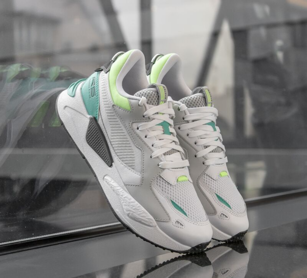 Giày Puma RS-Z Core White Harbor Mist Spectra Green 383590-03 - Ảnh 2