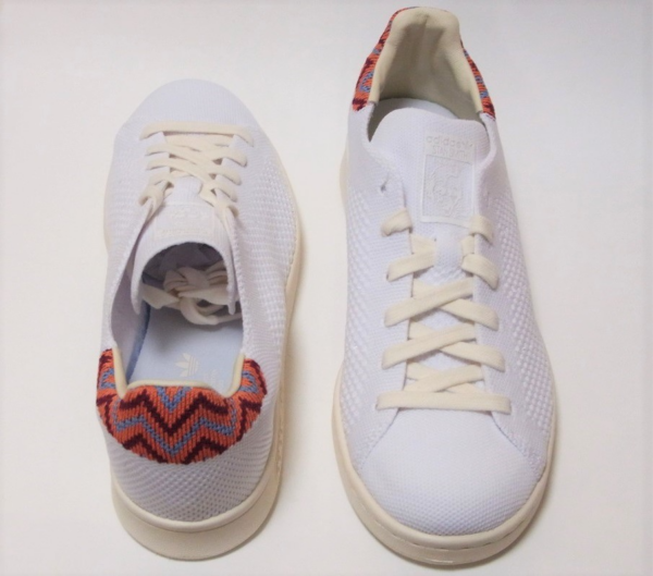 Giay Adidas Stan Smith Primeknit 'White Red' CQ2650