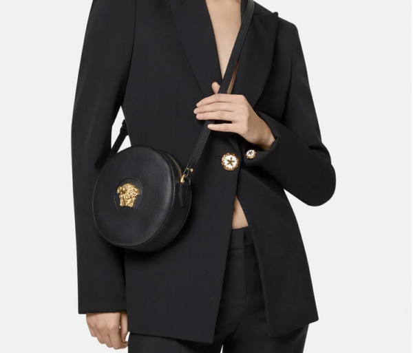 Túi Versace La Medusa Round Camera Black DBFI050-DVIT3T-KVO41 - Ảnh 3