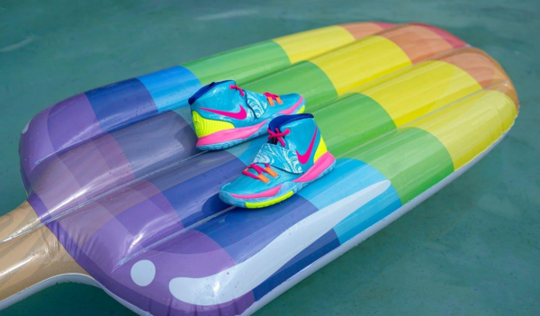 Giày Nike Kyrie 6 GS 'Pool' CZ4686-409 - Ảnh 7