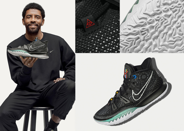 Giày Nike Kyrie 7 'BK Black' DC0588-001 - Ảnh 4