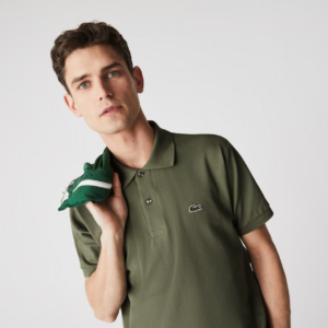 Ao Lacoste Men's Classic Fit L1212 Polo 'Khaki Green' L1212-316