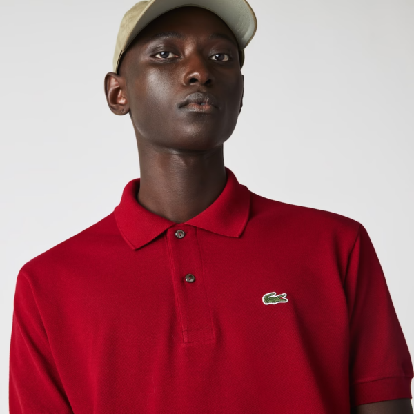 Ao Lacoste Men's Classic Fit L1212 Polo 'Bordeaux' L1212-476