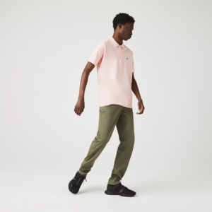 Ao Lacoste Men's Classic Fit L1212 Polo 'Pink' L1212-ADY