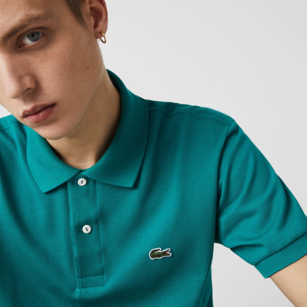 Áo Lacoste Classic Fit Polo Shirt 'Green' L1212-F5T - Ảnh 3