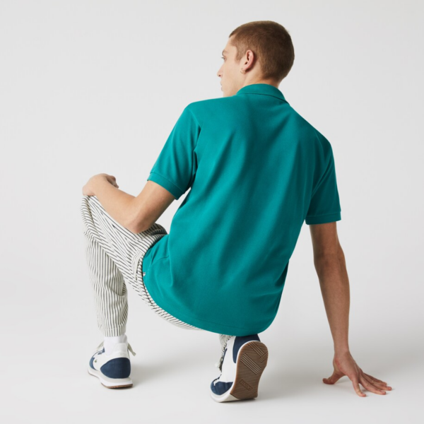 Áo Lacoste Classic Fit Polo Shirt 'Green' L1212-F5T - Ảnh 5