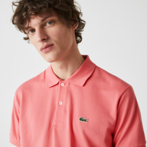 Ao Lacoste Men's Classic Fit L1212 Polo 'Pink' L1212-F9C
