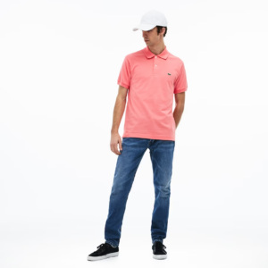 Ao Lacoste Men's Classic Fit L1212 Polo 'Pink' L1212-F9C