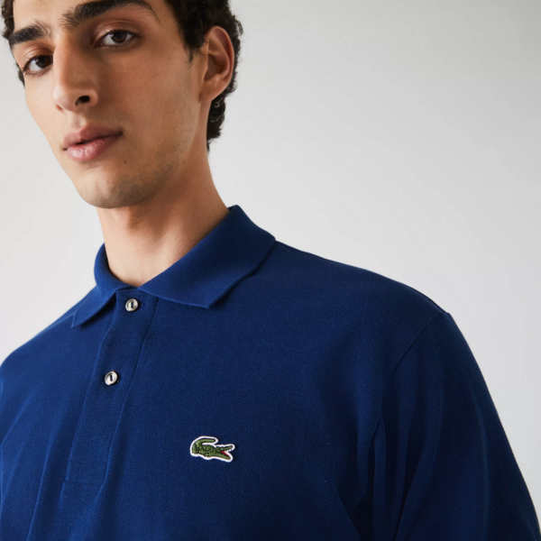 Áo Lacoste Classic Fit Polo Shirt 'Blue' L1212-HBM - Ảnh 2