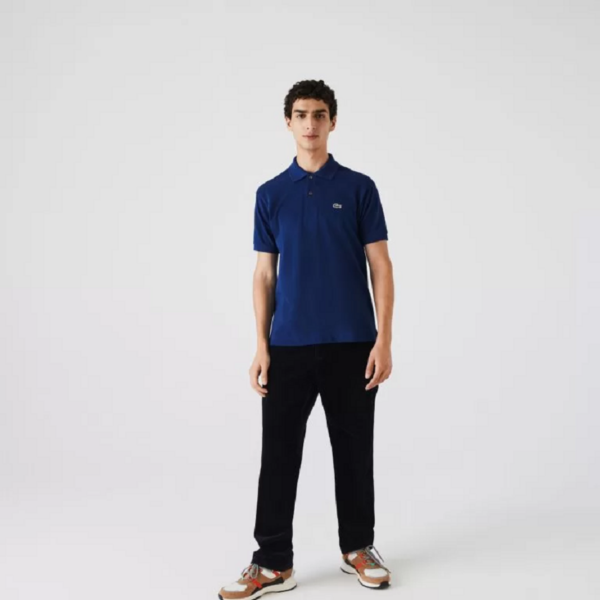 Áo Lacoste Classic Fit Polo Shirt 'Blue' L1212-HBM - Ảnh 3