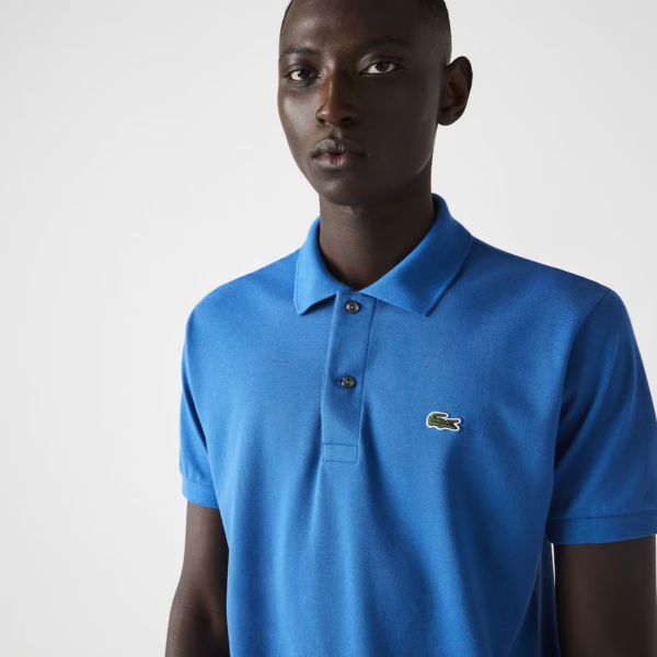 Áo Lacoste Classic Fit Polo 'Blue' L1212-HN8 - Ảnh 4