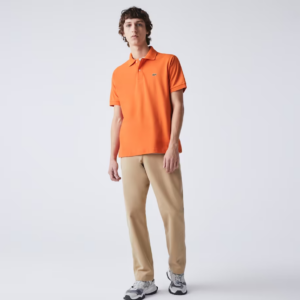 Ao Lacoste Men's Classic Fit L1212 Polo 'Orange' L1212-TV1