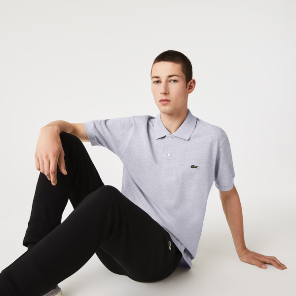 Áo Lacoste Classic Fit L.12.12 Polo 'Grey' L1264-51-CCA - Ảnh 2
