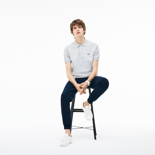 Áo Lacoste Classic Fit L.12.12 Polo 'Grey' L1264-51-CCA - Ảnh 6