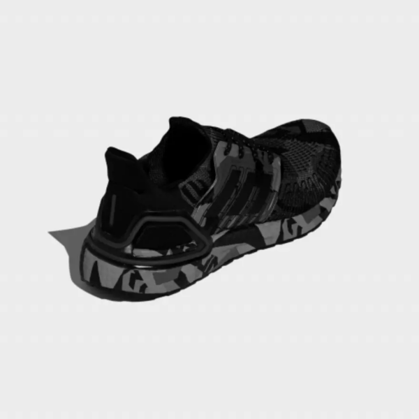 Giày Adidas UltraBoost 20 Marathon Running Black Holo H67278 - Ảnh 5
