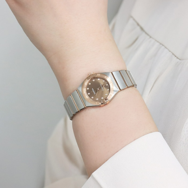 Đồng Hồ Omega Constella Sun-Brushed 'Brown' 131-20-25-60-63-001 - Ảnh 2