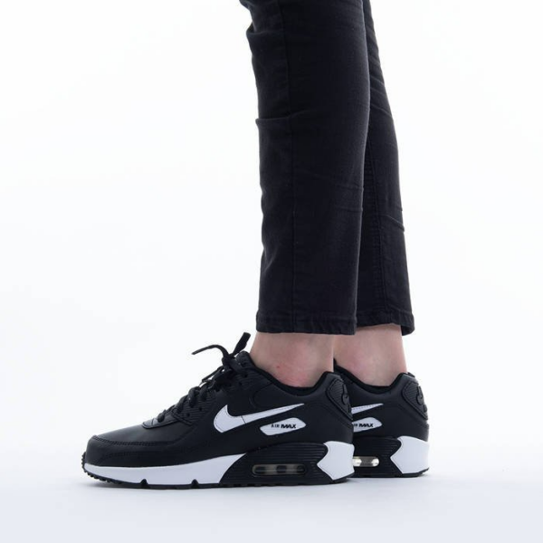 Giày Nike Air Max 90 GS 'Black White' CD6864-010 - Ảnh 4