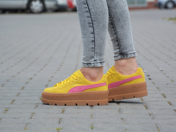 Giày Puma Fenty x Wmns Cleated Creeper 'Lemon' 366268-03 - Ảnh 5