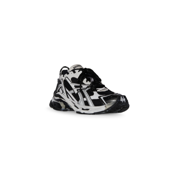 Giay Balenciaga Runner 'Black White' 677403-W3RB2-9010