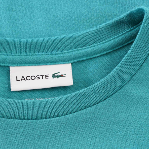 Áo Lacoste Cotton Jersey T shirt Blue TH6709-S5J - Ảnh 4