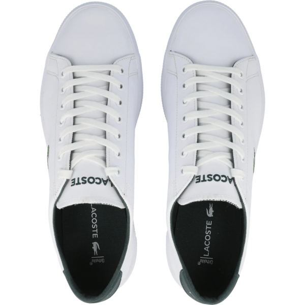 Giày Lacoste Gripshot 3 CMA Leather White Green 740CMA0050-1R5 - Ảnh 4