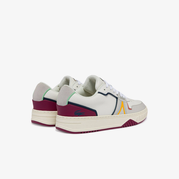 Giày Lacoste L001 0321 White Red Plum 7-42SMA00922G1 - Ảnh 4