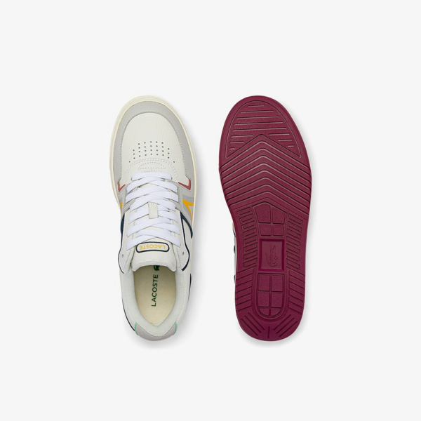 Giày Lacoste L001 0321 White Red Plum 7-42SMA00922G1 - Ảnh 7