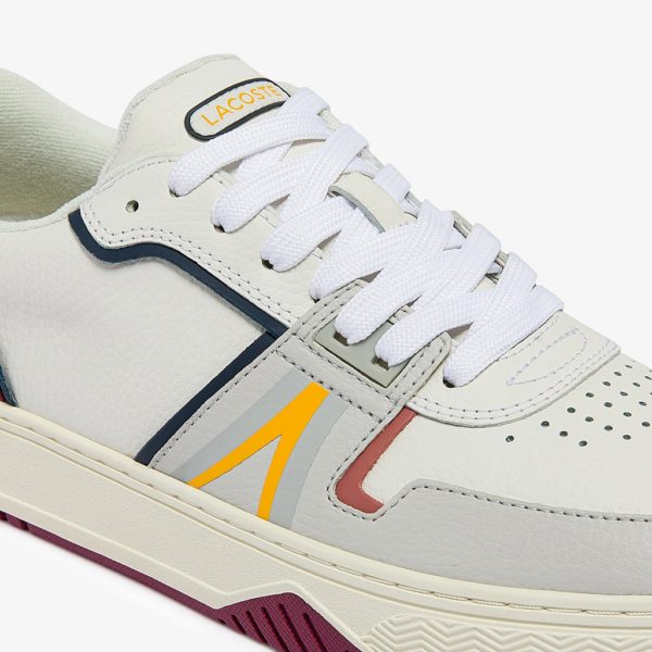 Giày Lacoste L001 0321 White Red Plum 7-42SMA00922G1 - Ảnh 5