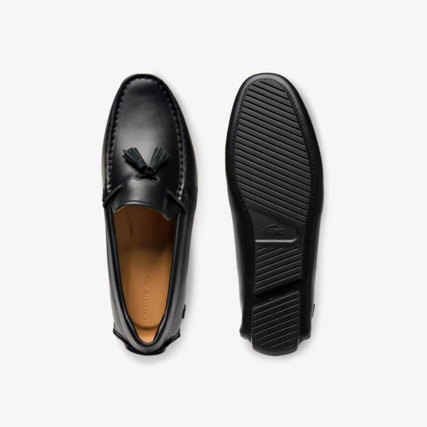Giày Lacoste Piloter Tassel 0320 'Black' - Ảnh 4