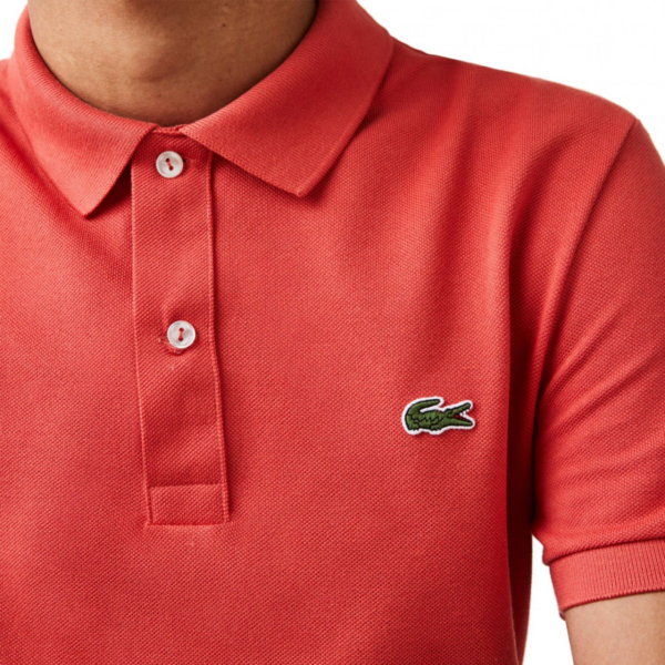Áo Lacoste Men's French Polo Red PH4012-51-67G - Ảnh 3