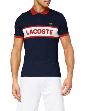 Ao Lacoste Color Block Light Knit Polo YH1532-LAW