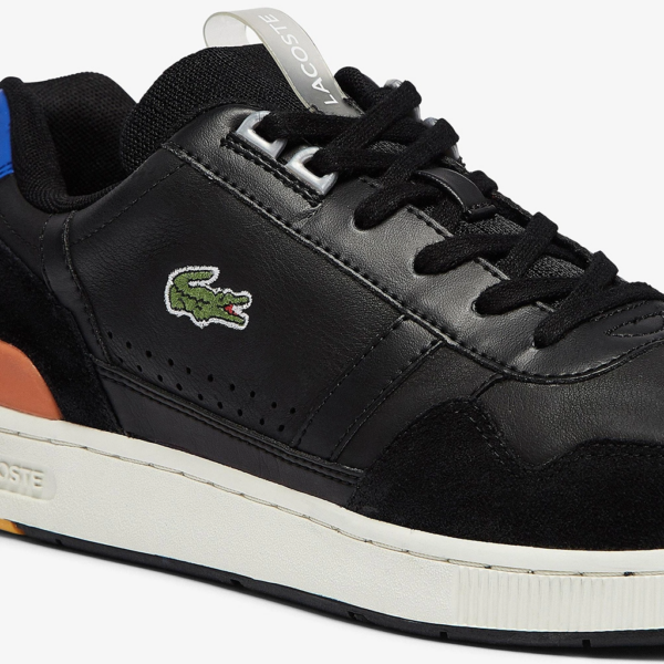 Giày Lacoste T-clip 0921 Black 7-41SMA0024011 - Ảnh 5