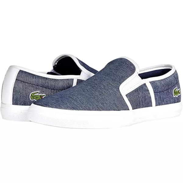 Giày Lacoste Slip On Tatalya 0721 Navy BLue 7-41CMA0053092 - Ảnh 2