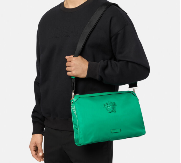 Túi Versace La Medusa Shoulder Green Water 1003695-DNY8ME-1G57P - Ảnh 6